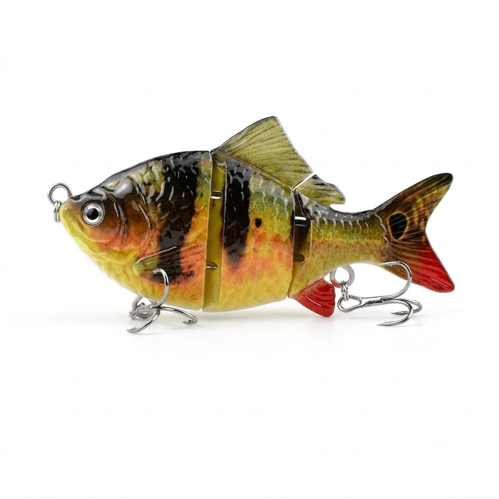 💥 Hyper-Realistic Multi-Jointed Bionic Swimbait | S-Curve Action Lure