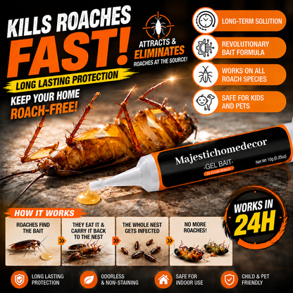 Fast-Acting Cockroach Gel Bait for Kitchens & Bathrooms（copy）