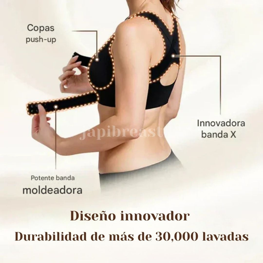 japibreast ™ Brasier ergonómico con Soporte inteligente 360 ° Ultra Suave