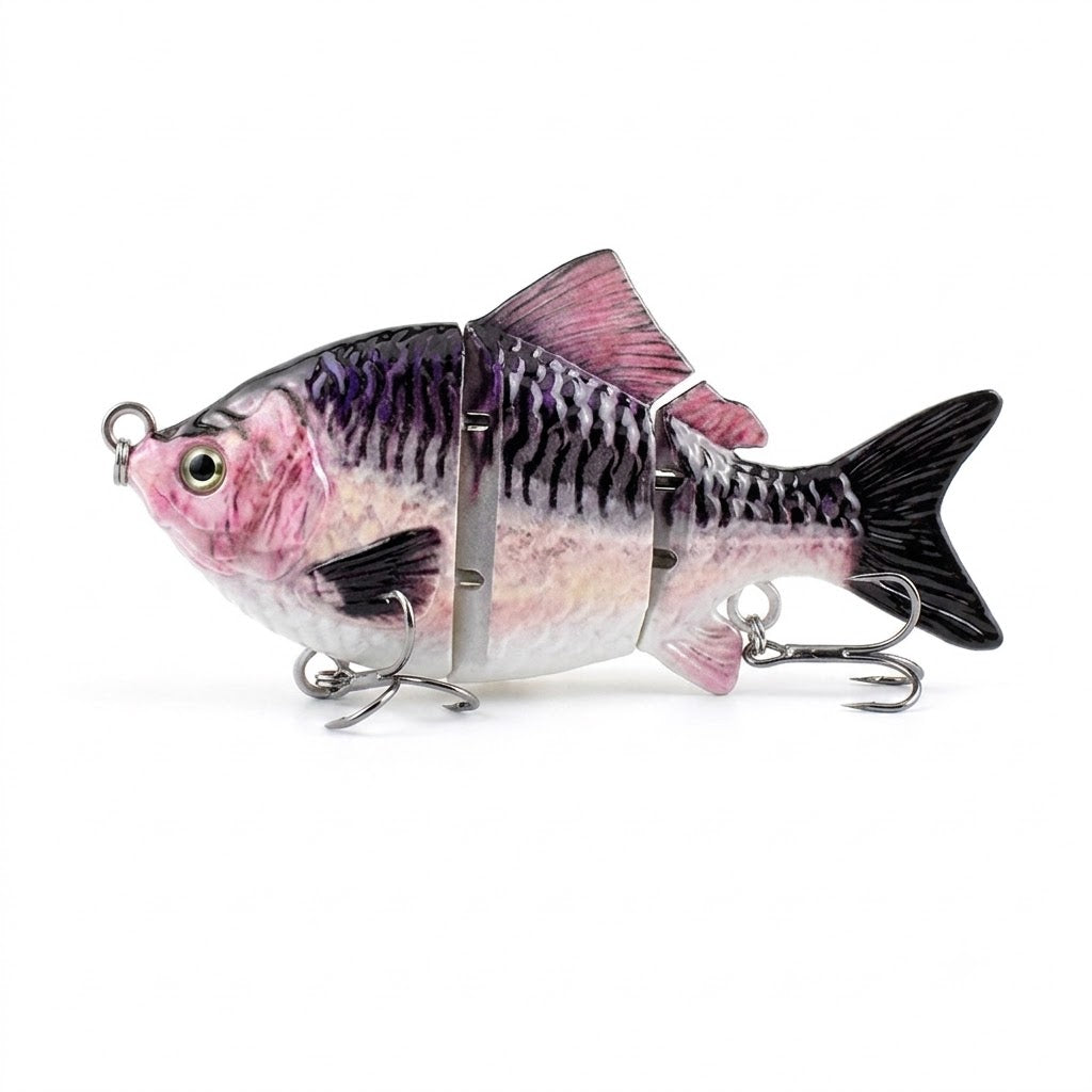 💥 Hyper-Realistic Multi-Jointed Bionic Swimbait | S-Curve Action Lure