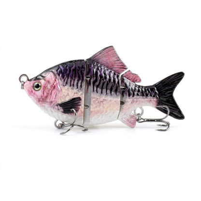 💥 Hyper-Realistic Multi-Jointed Bionic Swimbait | S-Curve Action Lure