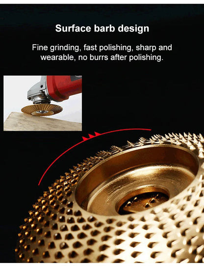 Limited Deal: Wood Carving Disc for Angle Grinder – Buy 1 Get 1 Free
