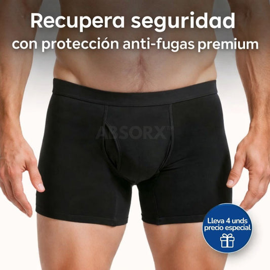 ABSORX™ Boxers ultraabsorbentes para incontinencia