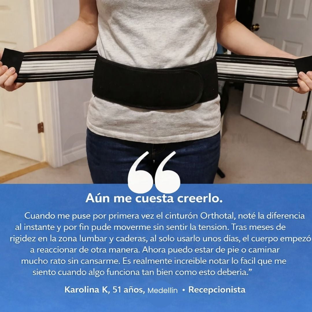 CALMIO™ Cinturón Ortopédico para Ciática y Dolor Lumbar