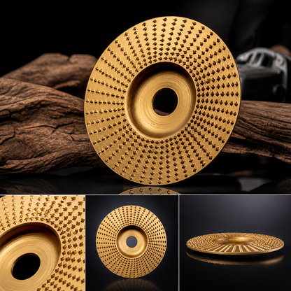 Limited Deal: Wood Carving Disc for Angle Grinder – Buy 1 Get 1 Free