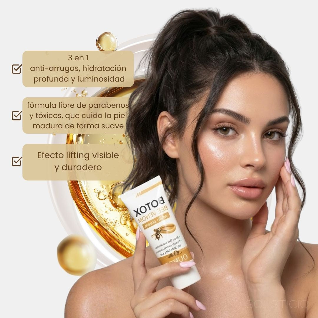 Crema Reafirmante Antiarrugas con Veneno de Abeja