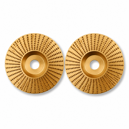 Limited Deal: Wood Carving Disc for Angle Grinder – Buy 1 Get 1 Free