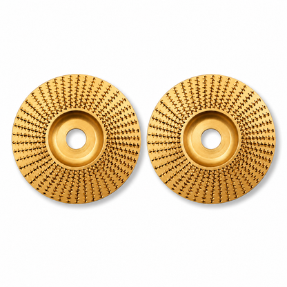 Limited Deal: Wood Carving Disc for Angle Grinder – Buy 1 Get 1 Free