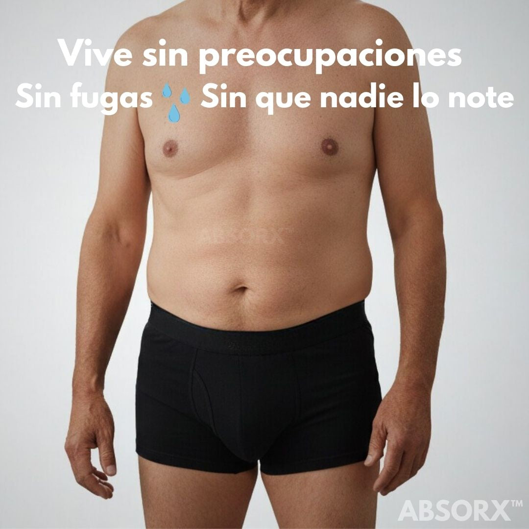 ABSORX™ Boxers ultraabsorbentes para incontinencia