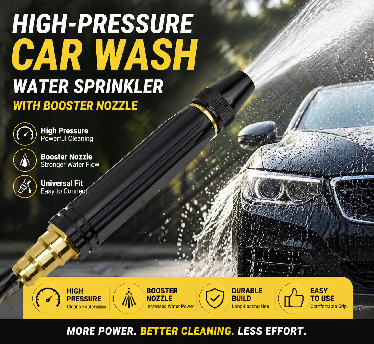 Portable High Pressure Water Spray Nozzle